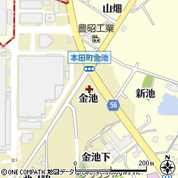 ローソン豊田本田町店周辺の地図
