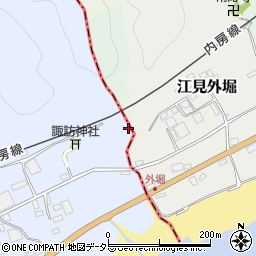 千葉県南房総市和田町花園17周辺の地図