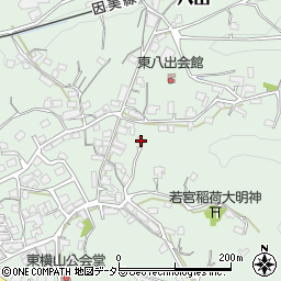 岡山県津山市八出648-2周辺の地図