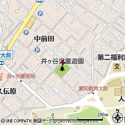 井ケ谷児童遊園トイレ周辺の地図
