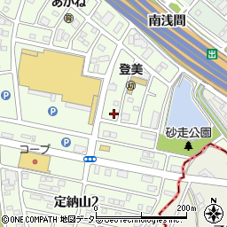 愛知県名古屋市緑区定納山1丁目715周辺の地図