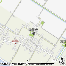浄勝寺周辺の地図