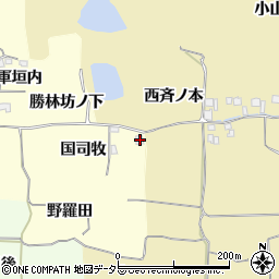 京都府亀岡市千代川町拝田（国司牧）周辺の地図