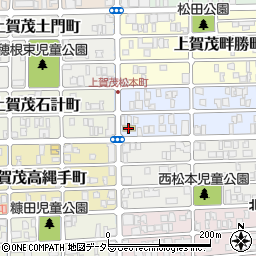 セブンイレブン上賀茂榊田町店周辺の地図