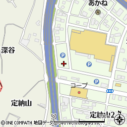 愛知県名古屋市緑区定納山1丁目1805周辺の地図