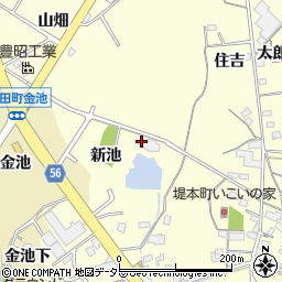 堤本町区民会館周辺の地図