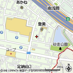 愛知県名古屋市緑区定納山1丁目713周辺の地図