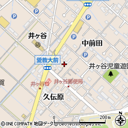 愛知県刈谷市井ケ谷町中前田93-4周辺の地図