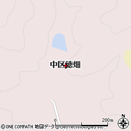 兵庫県多可郡多可町中区徳畑周辺の地図