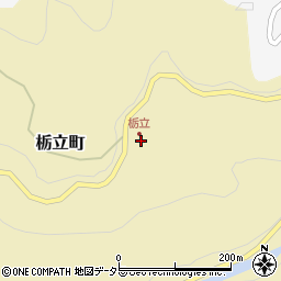 愛知県豊田市栃立町儘下周辺の地図