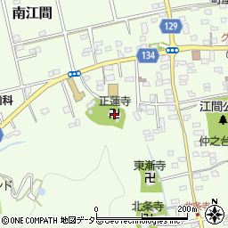 正蓮寺周辺の地図