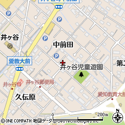 愛知県刈谷市井ケ谷町中前田49周辺の地図