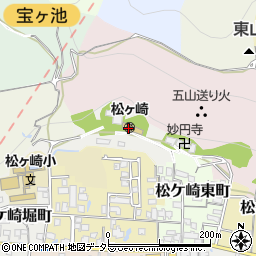 日蓮宗尼衆宗学林周辺の地図