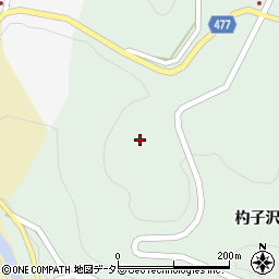 愛知県豊田市立岩町横手周辺の地図