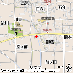 京都府亀岡市馬路町小文字周辺の地図