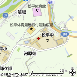 愛知県豊田市九久平町河原畑37周辺の地図