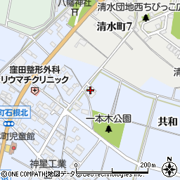 愛知県豊田市本町（共和）周辺の地図