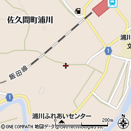 静岡県浜松市天竜区佐久間町浦川3010周辺の地図