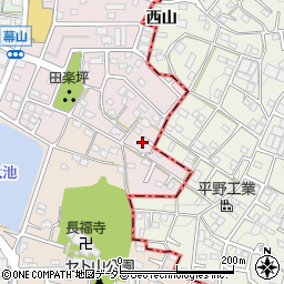 愛知県名古屋市緑区桶狭間北3丁目518周辺の地図