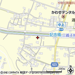 三重県員弁郡東員町中上1554周辺の地図