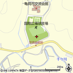 京都府亀岡市宮前町神前蛇谷周辺の地図