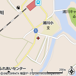 静岡県浜松市天竜区佐久間町浦川2772周辺の地図