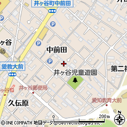 愛知県刈谷市井ケ谷町中前田49-1周辺の地図