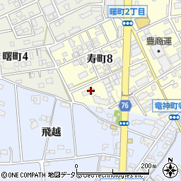 グローリアスハイツ豊田壱番館周辺の地図