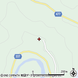 愛知県豊田市立岩町（ヒラクリ）周辺の地図