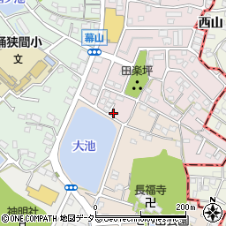愛知県名古屋市緑区桶狭間北3丁目1112周辺の地図