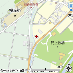 兵庫県西脇市黒田庄町田高376周辺の地図