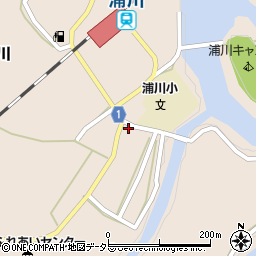 静岡県浜松市天竜区佐久間町浦川2774周辺の地図