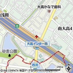愛知県名古屋市緑区大高町北炭焼周辺の地図