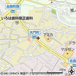 じてんしゃチャンピオン守山栗東店周辺の地図