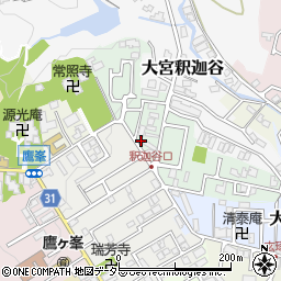 京都府京都市北区大宮玄琢北東町1-23周辺の地図