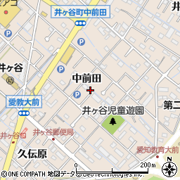 愛知県刈谷市井ケ谷町中前田50-2周辺の地図