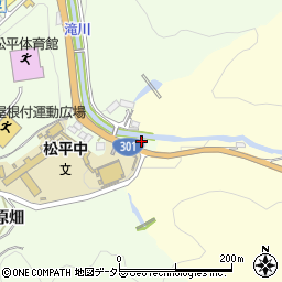 愛知県豊田市九久平町河原畑57周辺の地図