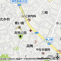 松屋コーヒー豊明店周辺の地図
