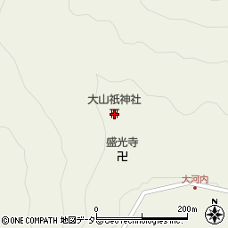 大山祇神社周辺の地図