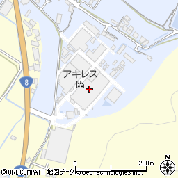 京都通運株式会社　アキレス営業所周辺の地図