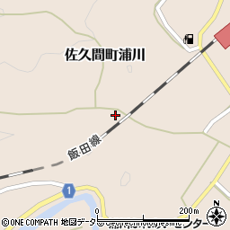 静岡県浜松市天竜区佐久間町浦川3017周辺の地図