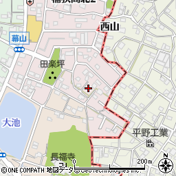 愛知県名古屋市緑区桶狭間北3丁目562周辺の地図