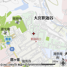 京都府京都市北区大宮玄琢北東町1-21周辺の地図