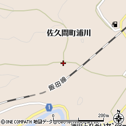静岡県浜松市天竜区佐久間町浦川3025周辺の地図