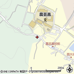 京都府南丹市園部町埴生清水谷周辺の地図