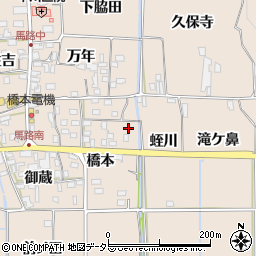 京都府亀岡市馬路町（蛭川）周辺の地図