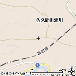 静岡県浜松市天竜区佐久間町浦川3038周辺の地図