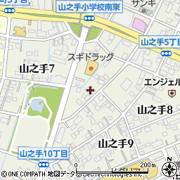 ニチアス豊田支店周辺の地図