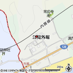 千葉県鴨川市江見外堀824周辺の地図