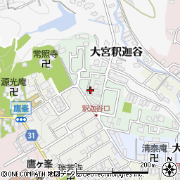 京都府京都市北区大宮玄琢北東町1-17周辺の地図